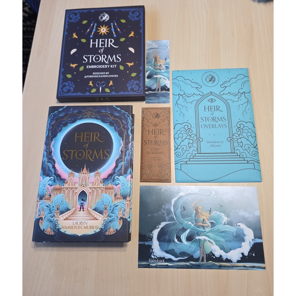 Fairyloot Exclusive Edition Bundle | Heir of Storms — June 2025 YA Box